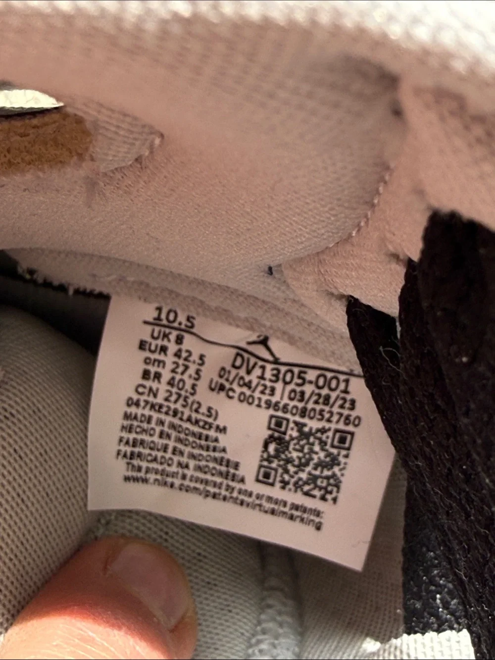 Nike Air Jordan’s Retro High-Top Sneakers - Black & Gray